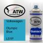 Preview: Volkswagen, Olympic Blue, L51P: 400ml Sprühdose, von ATW Autoteile West.